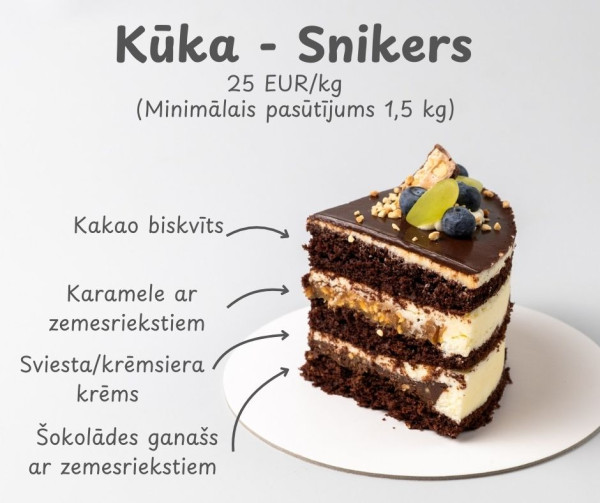 "Snickers" kūka